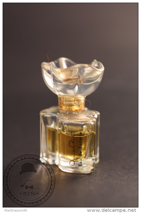 Vintage Miniature Collectable Perfume Bottle - Oscar De La Renta Eau De Toilette - Miniaturas Mujer (sin Caja)