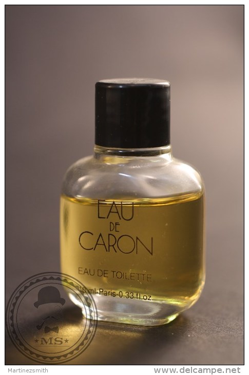 Vintage Miniature Collectable Perfume Bottle - Eau De Caron 10 Ml Paris - RARE - Miniaturas Mujer (sin Caja)