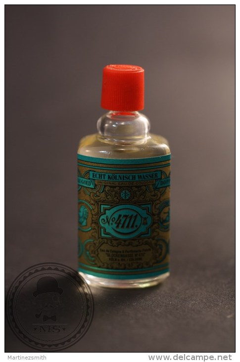 Vintage Miniature Collectable Perfume Bottle - 4711 Echt Kölnisch Wasser - Miniaturen Damendüfte (ohne Verpackung)