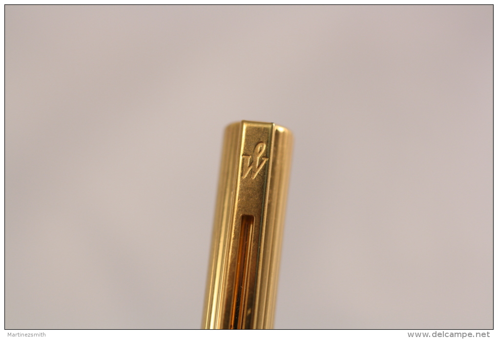 Waterman Golden Colour Ball Point Made In France - Vulpen