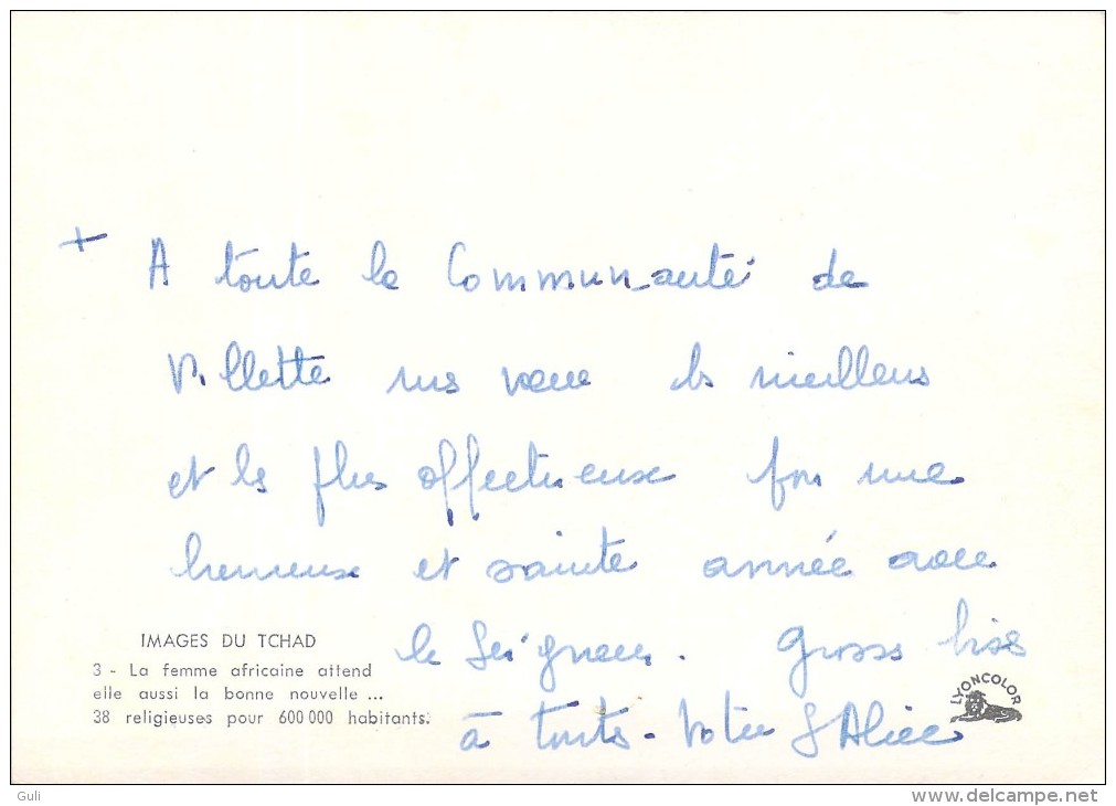 Afrique TCHAD  Le Femme Africaine Attend Elle Aussi La Bonne Nouvelle..38 Religieuses Pour 600 000 Habitants (Religion) - Chad