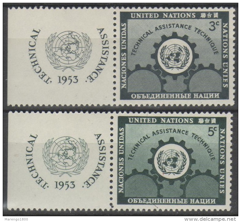 ONU New York 1953 - Assistenza - Con Appendice **      (g4549) - Nuevos