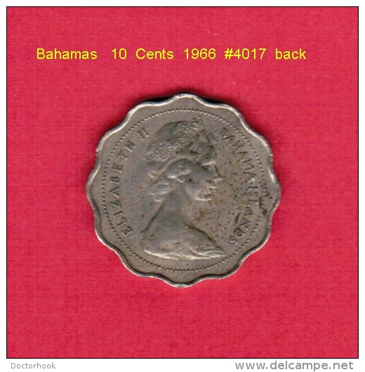 BAHAMAS    10  CENTS  1966  (KM # 4) - Bahamas