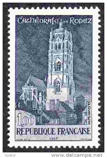 France N° 1504 ** Site - Monument - Cathédrale De Rodez - Neufs