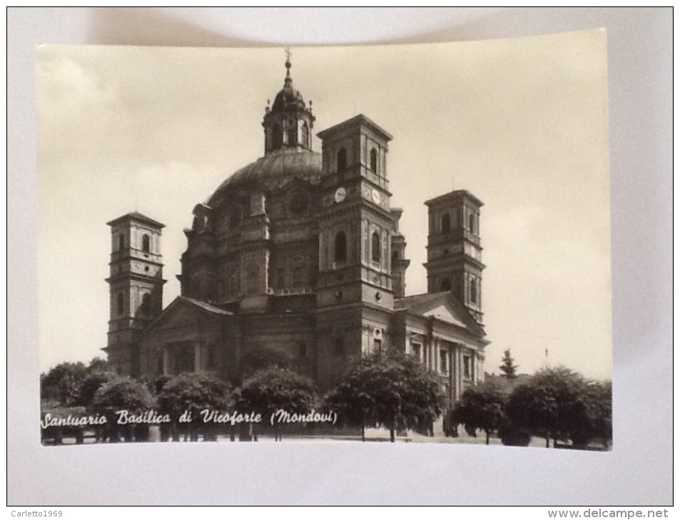 SANTUARIO BASILICA DI VICOFORTE MONDOVI' 1961--5-- - Chiese E Conventi