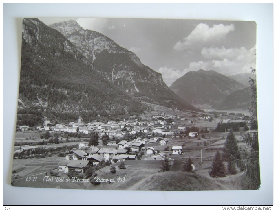 VAL  DI  FIEMME    ZIANO    TRENTO  VIAGGIATA COME DA FOTO - Trento