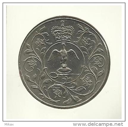 GREAT BRITAIN - Queen Elizabeth II Silver Jubilee Crown Coin 1977 - Maundy Sets & Commemorative