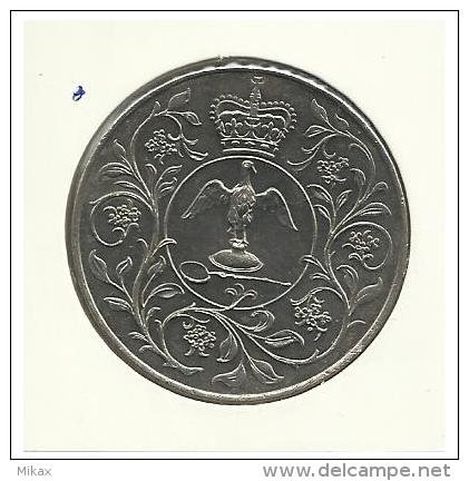 GREAT BRITAIN - Queen Elizabeth II Silver Jubilee Crown Coin 1977 - Maundy Sets & Gedenkmünzen