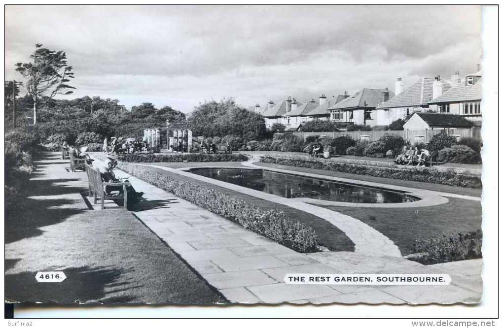 DORSET - BOURNEMOUTH - SOUTHBOURNE - THE REST GARDEN RP Do420 - Bournemouth (hasta 1972)