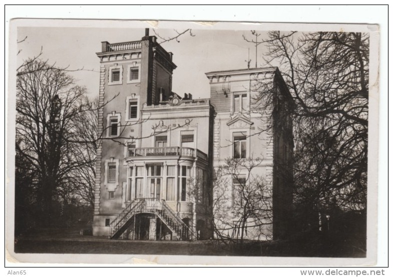 Arnhem Netherlands, La Esperanto Domo Postmark Cancel, Architecture, C1930s Vintage Real Photo Postcard - Esperanto