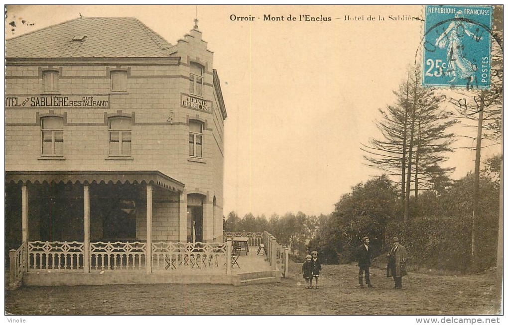 Réf : A14 -1187  : Orroir Mont De L'Enclus Hôtel De La Sablière Bonte Delcoigne - Mont-de-l'Enclus