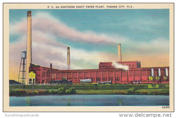 Southern Kraft Paper Plant Panama City Florida - Panamá City