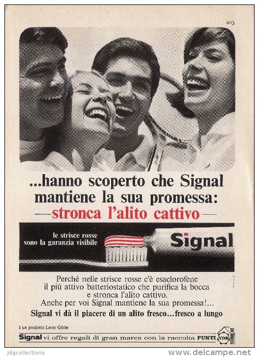 # TOOTHPASTE GIBBS SIGNAL ITALY 1950s Advert Pubblicità Publicitè Reklame Dentifricio Zahnpaste Oral Dental Healthcare - Medical & Dental Equipment