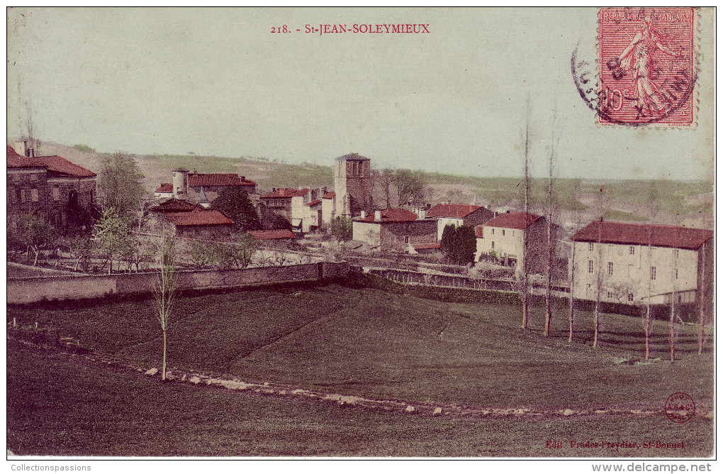 42 - LOIRE - Saint Jean Soleymieux - Vue Générale - - Saint Jean Soleymieux