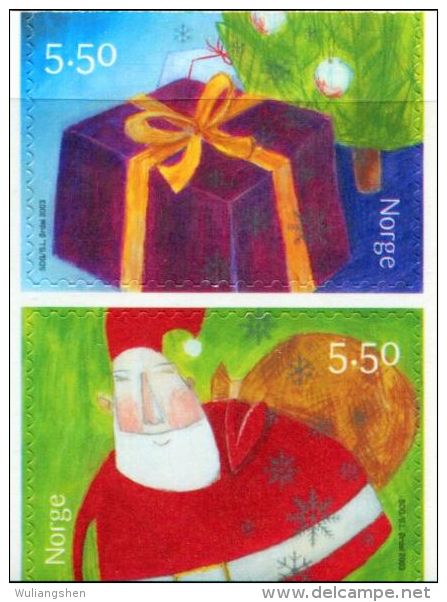 NE3858 Norway 2003 Christmas 2v  MNH - Nuovi