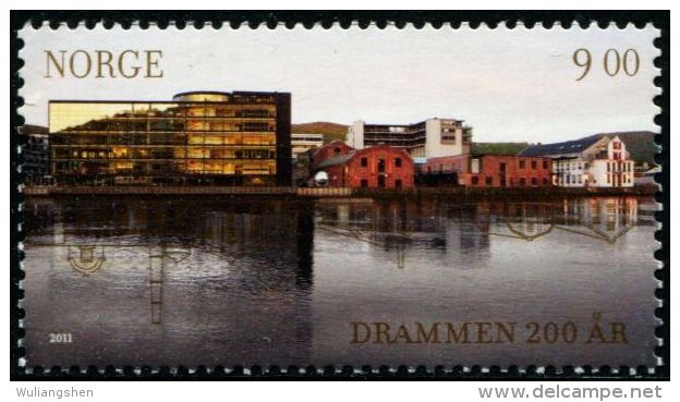 NE3862 Norway 2011 City Building 1v MNH - Ongebruikt