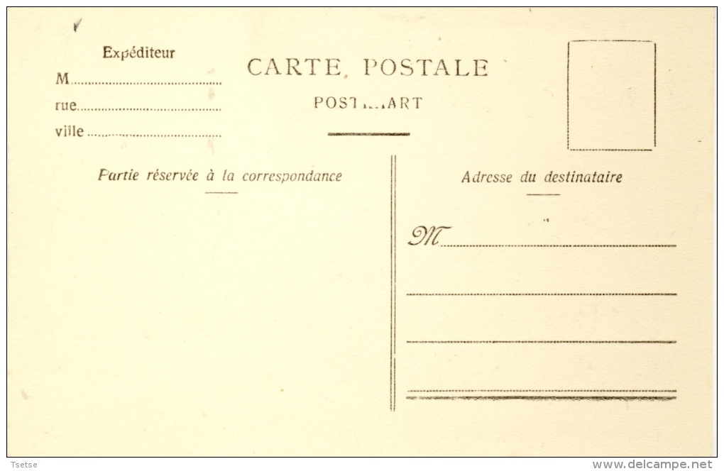 Borlon - Ecole Et Maison Communale - Carte Animée ( Voir Verso ) - Durbuy