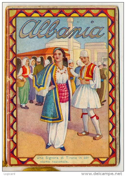 PALERMO - PICCOLO CALENDARIO ALBANIA 1942 - Formato Piccolo : 1921-40