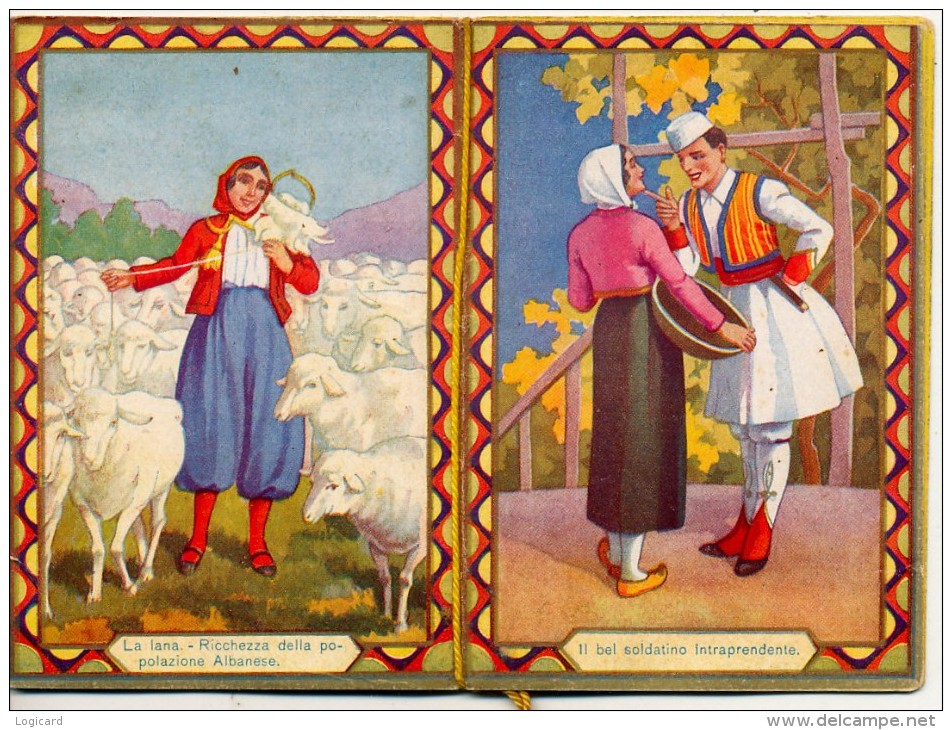 PALERMO - PICCOLO CALENDARIO ALBANIA 1942 - Formato Piccolo : 1921-40