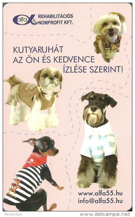 DOG * DOGGIE * ANIMAL * CALENDAR * Alfa 2012 3 * Hungary - Tamaño Pequeño : 2001-...