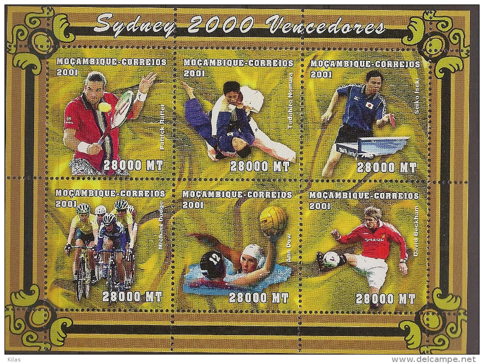 MOZAMBIQUE 2001 Olympic Games Sidney Winners - Zomer 2000: Sydney