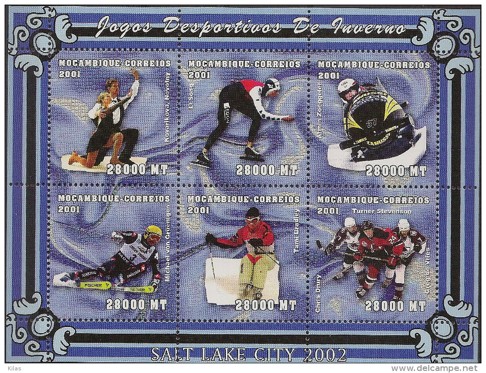 MOZAMBIQUE 2001 Winter Olympic Games Salt Lake City - Hiver 2002: Salt Lake City