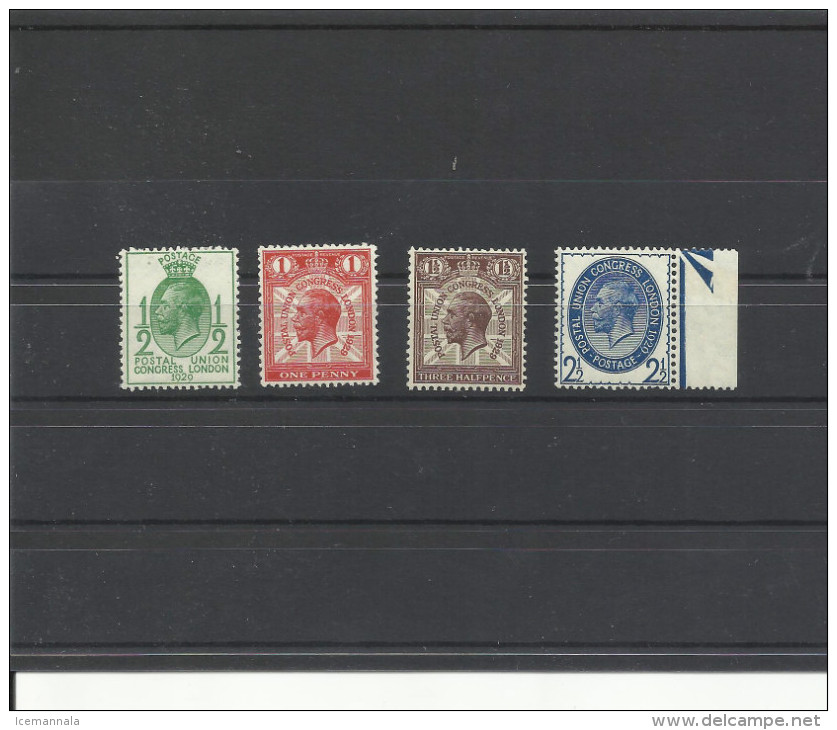 GRAN BRETAÑA 179/82   *  MH - Unused Stamps