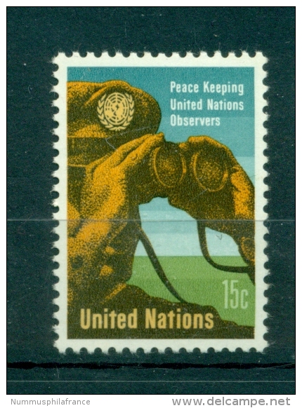 Nations Unies New York 1966 - Michel N. 170 - Force Des Nations Unies Chargée D&rsquo;d&rsquo;observer Le Dégagement - Unused Stamps