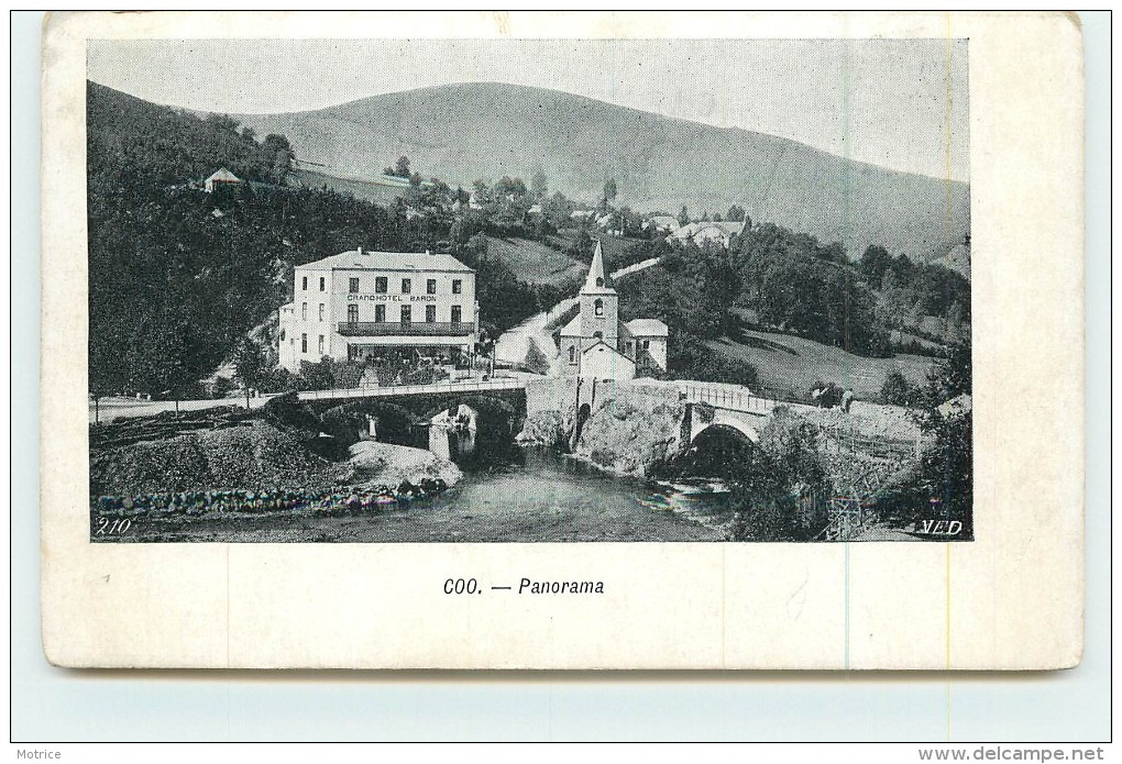 COO  - Panorama, Grand Hôtel Baron. - Ambleve - Amel