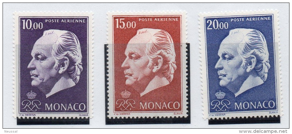 Serie Nº A-97/99 Monaco - Poste Aérienne