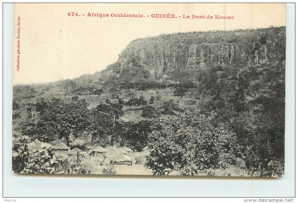 GUINEE  - La Dent De Koumi. - Französisch-Guinea