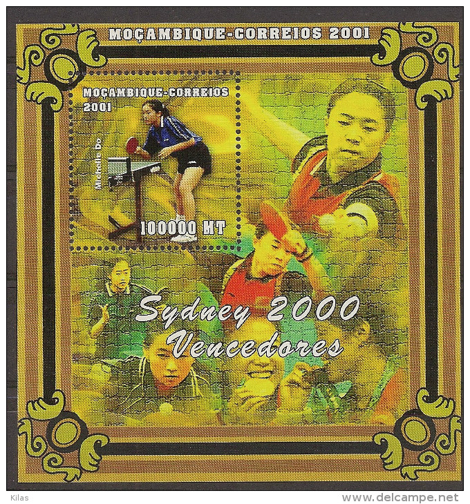 MOZAMBIQUE 2001 Olympic Games Sidney Winners - Ete 2000: Sydney