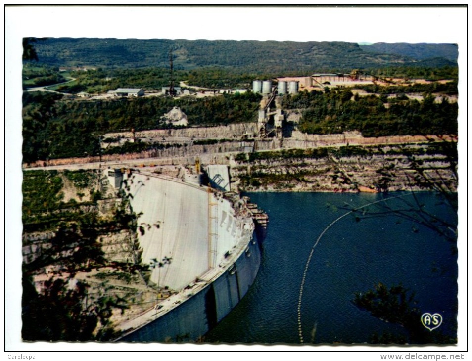 CP - ORGELET (39) A MOIRNS EN MONTAGNE LE BARRAGE DE VOUGLANS Exécution E;d;f - Orgelet