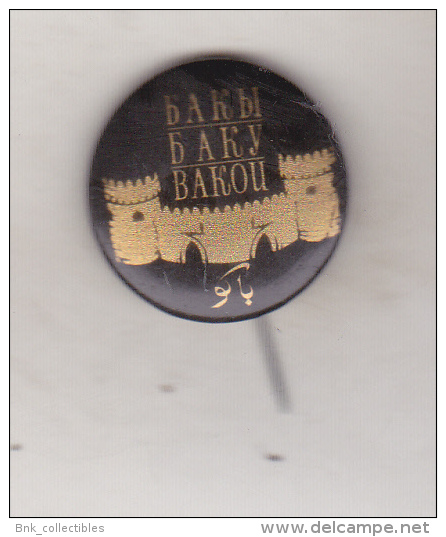 USSR Azerbaidjan Old Pin Badge  - Cities - Baku - Cities