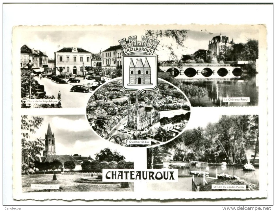 CP - CHATEAUROUX (36)cARTE SOUVENIR - Chateauroux