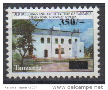 Tanzania 2004 Mi. 4215 Old Buildings Architecture Overprinted Surcharged 350 - 200 Sh RARE MNH** - Tanzanie (1964-...)