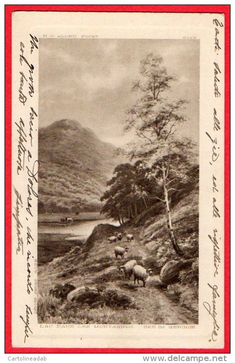 [DC6242] SEE IM GEBIRGE - LAC DANS LES MONTAGNES - Old Postcard - Altri & Non Classificati