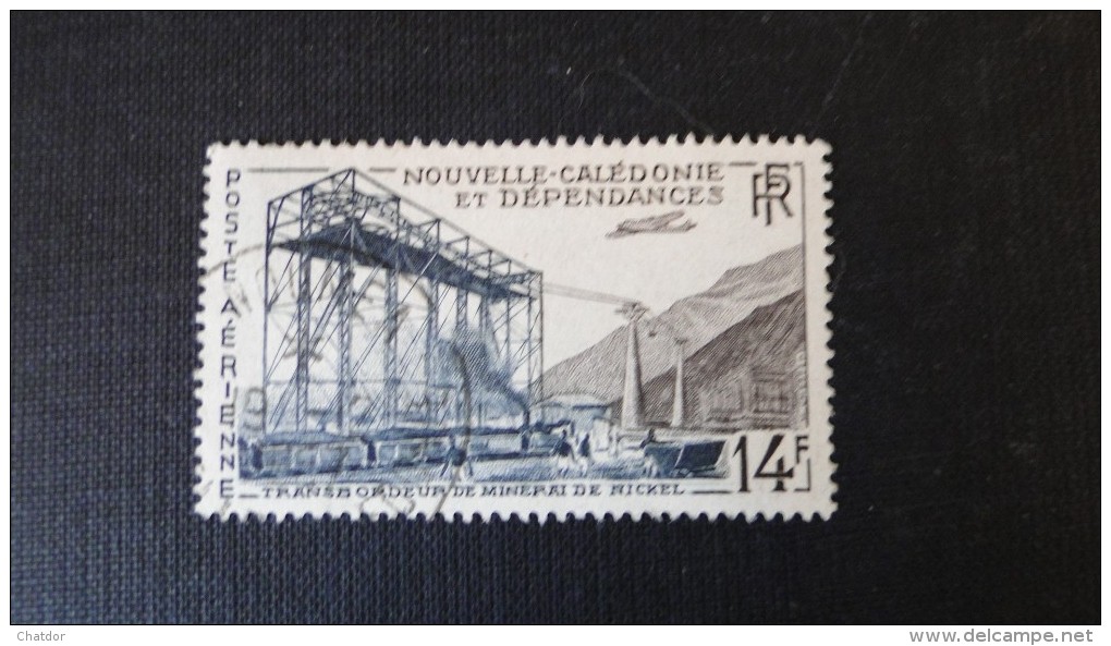 Nouvelle Caledonie  Y/T N°  PA 66 Transbordeur Minerai  Oblitéré - Poste Aérienne