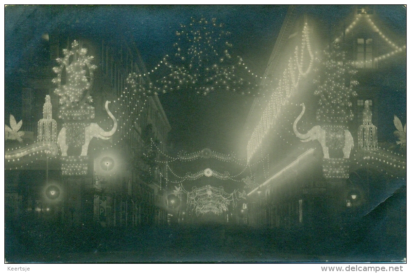 China Town - By Night - Bij Nacht - Olifant - Fotokaart -Photocard - Unwritten - Ongelopen - 1915 - Non Classés