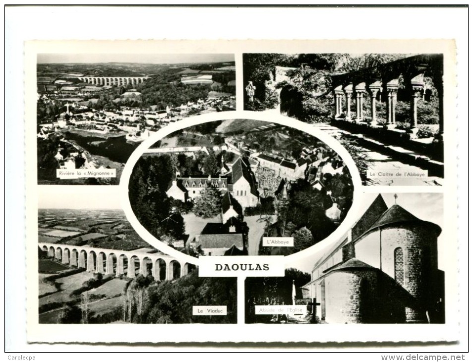 CP - DAOULAS (29) Carte Souvenir - Daoulas