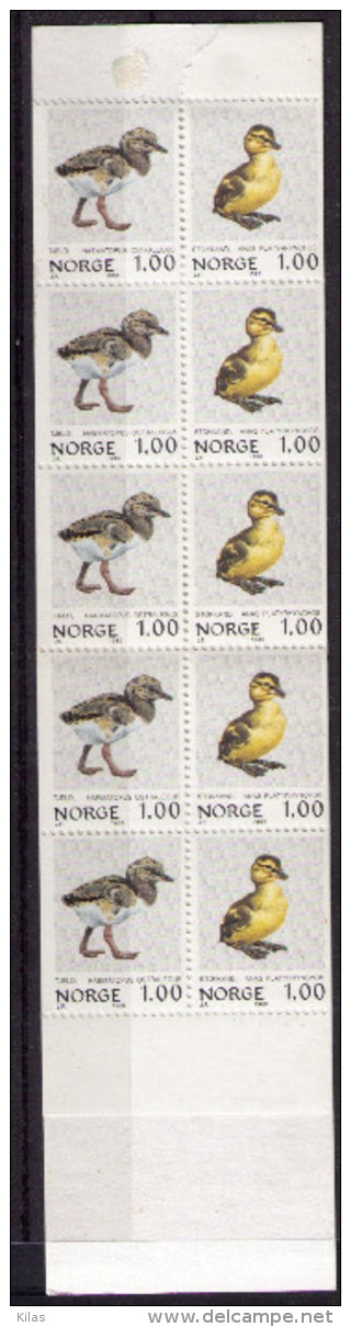 NORWAY Birds (booklet) - Markenheftchen