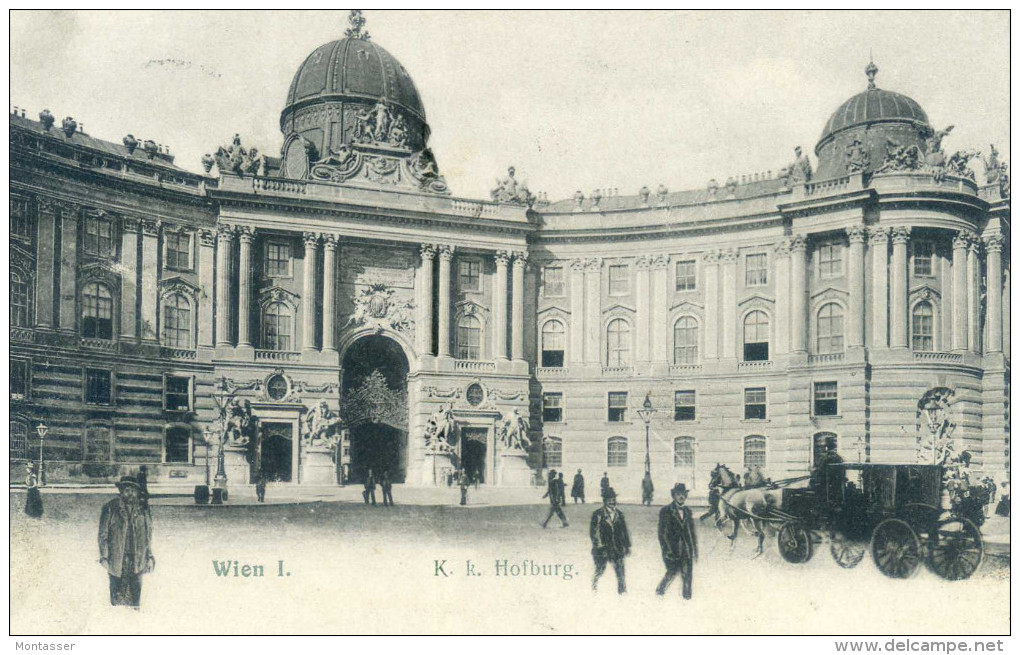 WIEN-VIENNA. K. K. Hofburg. Posted 1907 For PADOVA. - Vienna Center