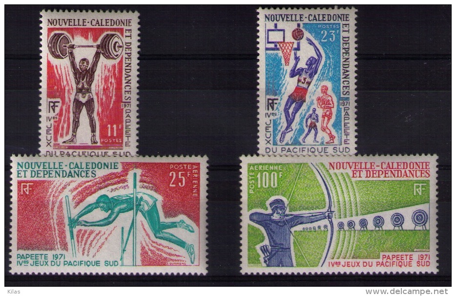 NEW CALEDONIA 1971 IV South Pacific Games MNH - Nuevos