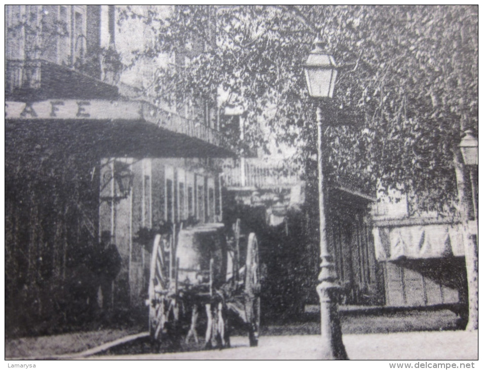 CPA De Clermont L'Hérault  (Hérault)allée De TIVOLI édition Rembal-devant De Magasins Et Un Passant Avec Canne - Clermont L'Hérault