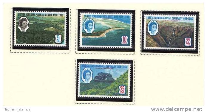 British Honduras, 1966, SG 235 - 238, Mint Lightly Hinged - British Honduras (...-1970)