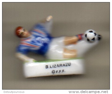 Fève Brillante JOUEUR EQUIPE DE FRANCE FOOTBALL 98 - FFF Bixente Lizarazu - Deportes