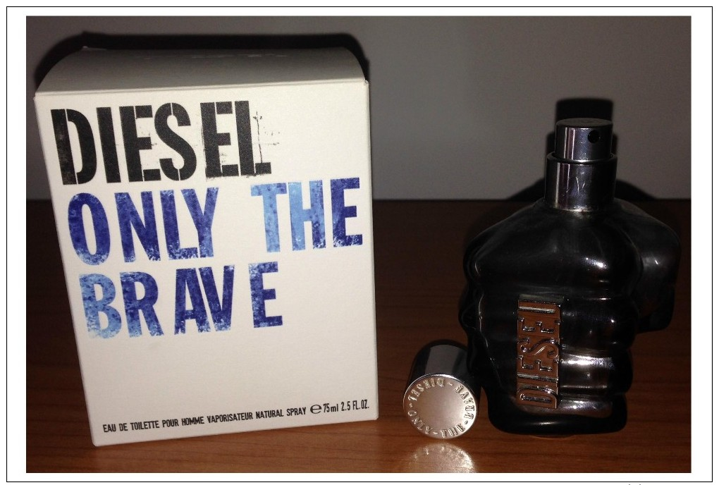 DIESEL Only The Brave 75 Ml Eau De Toilette Empty Bottle With Box - Flacons (vides)