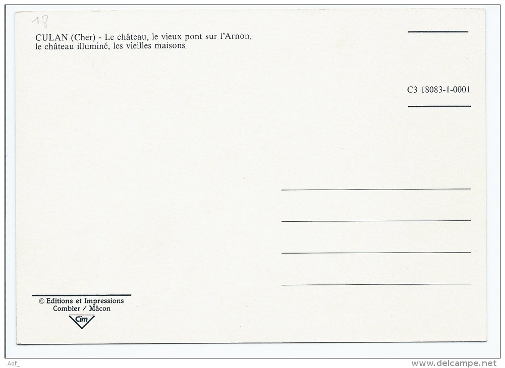 @ CP MULTIVUES CULAN, CHER 18 - Culan