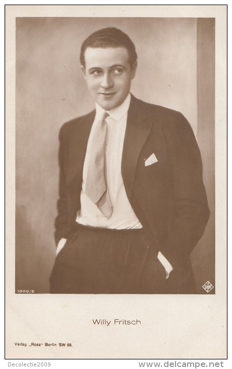 B78421 Willy Fritsch   People Actors - Actors