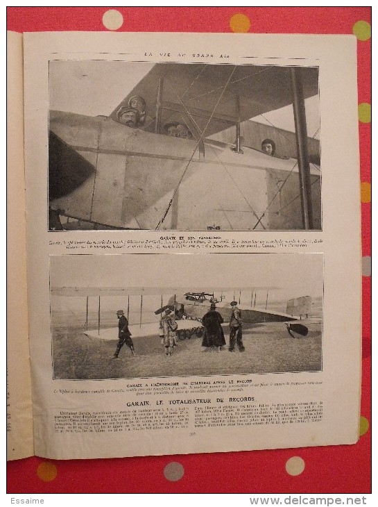 La Vie Au Grand Air. 1914. Aviation, Hydravion, Boxe Carpentier, Automobile,  Vélo. 28 Pages - Other & Unclassified